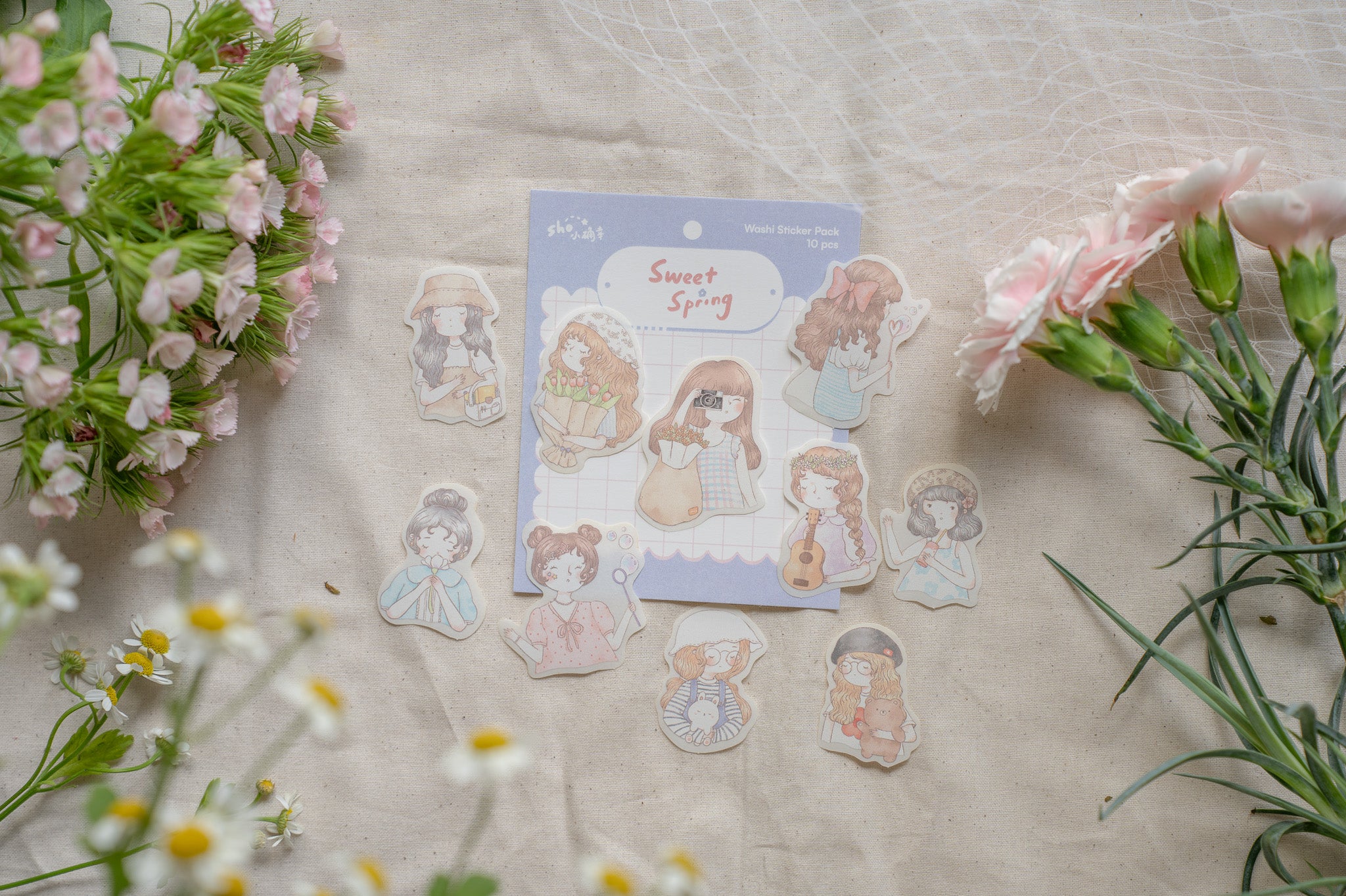 Sho Little Happiness - Sweet Spring Sticker Pack