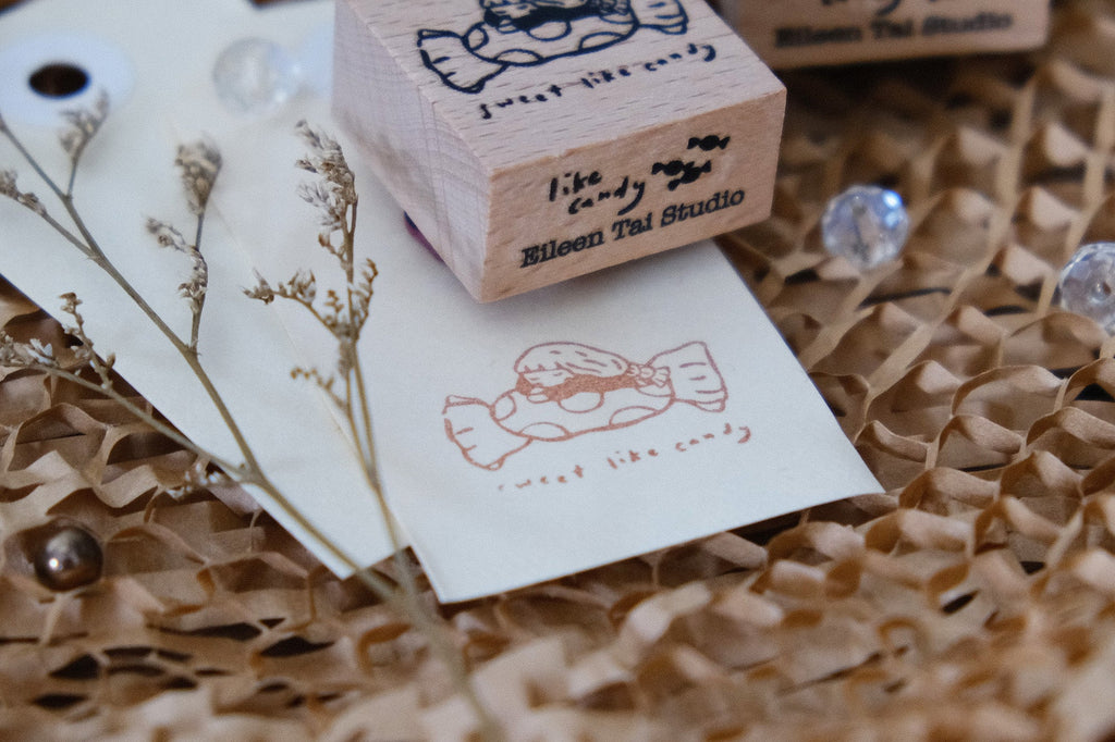 Eileen Tai - Sweet Like Candy Rubber Stamp