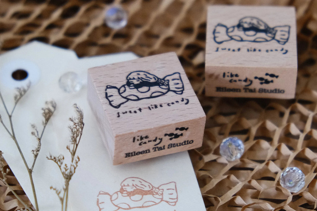 Eileen Tai - Sweet Like Candy Rubber Stamp
