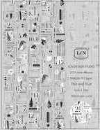 LCN - This and That Matte PET Tape