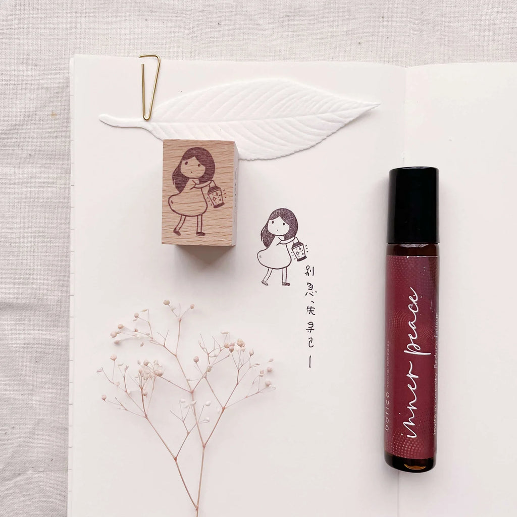 msbulat - Take Time to Find You Rubber Stamp