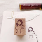 msbulat - Take Time to Find You Rubber Stamp