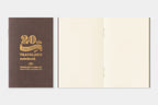 Traveler's Notebook Card Size 20th Anniversary Set - Brown