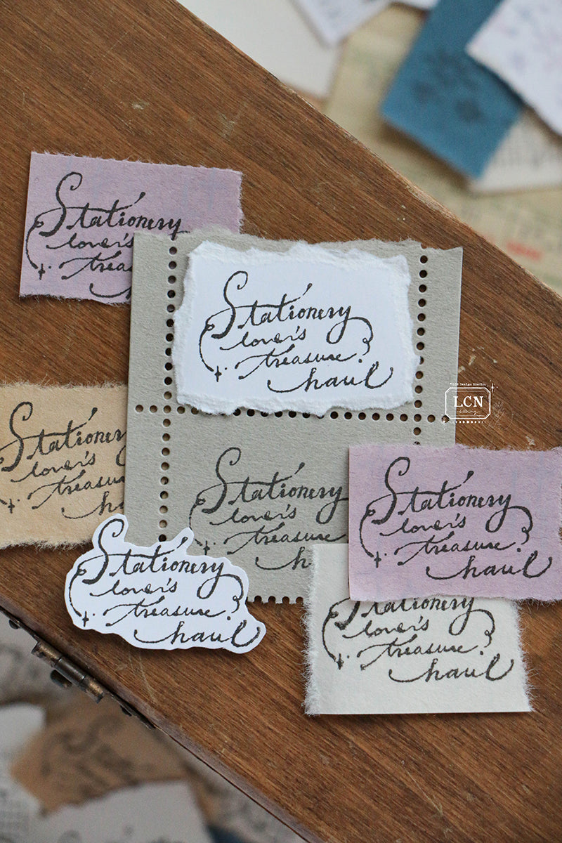 LCN - Stationery Haul Stamp