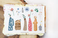 Black Milk Project - Vase & Wild Flowers Sticker Sheet