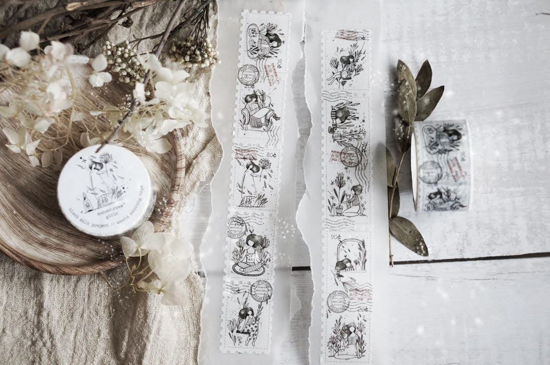 Black Milk Project - Monochrome Girls Washi Tape
