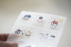 Black Milk Project - Washi Sticker (with gold foil)