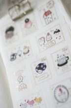 Black Milk Project - Washi Sticker (with gold foil)