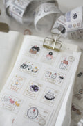 Black Milk Project - Washi Sticker (with gold foil)