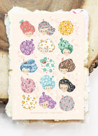 Black Milk Project - Whimsical Hair Sticker Sheet