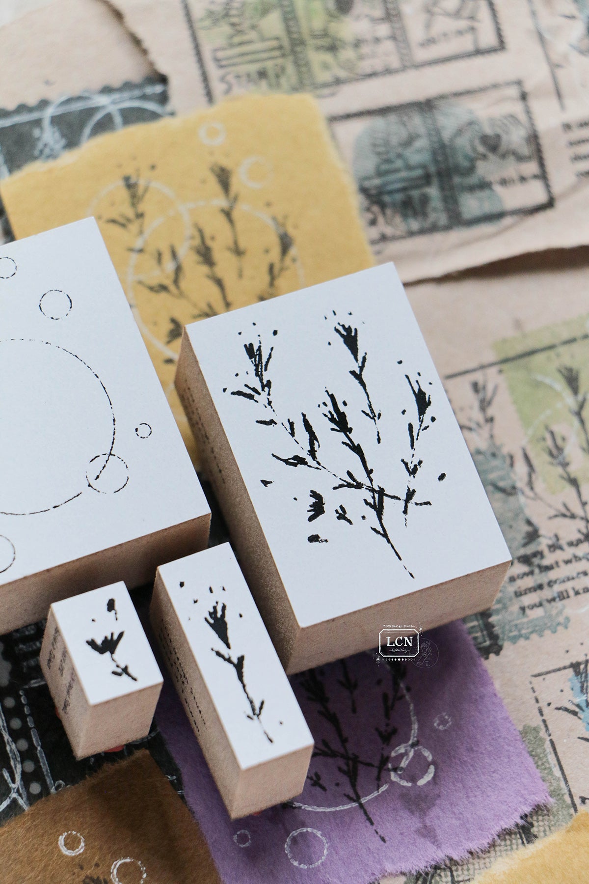 [PRE-ORDER] LCN Rubber Stamp – Wild Flower