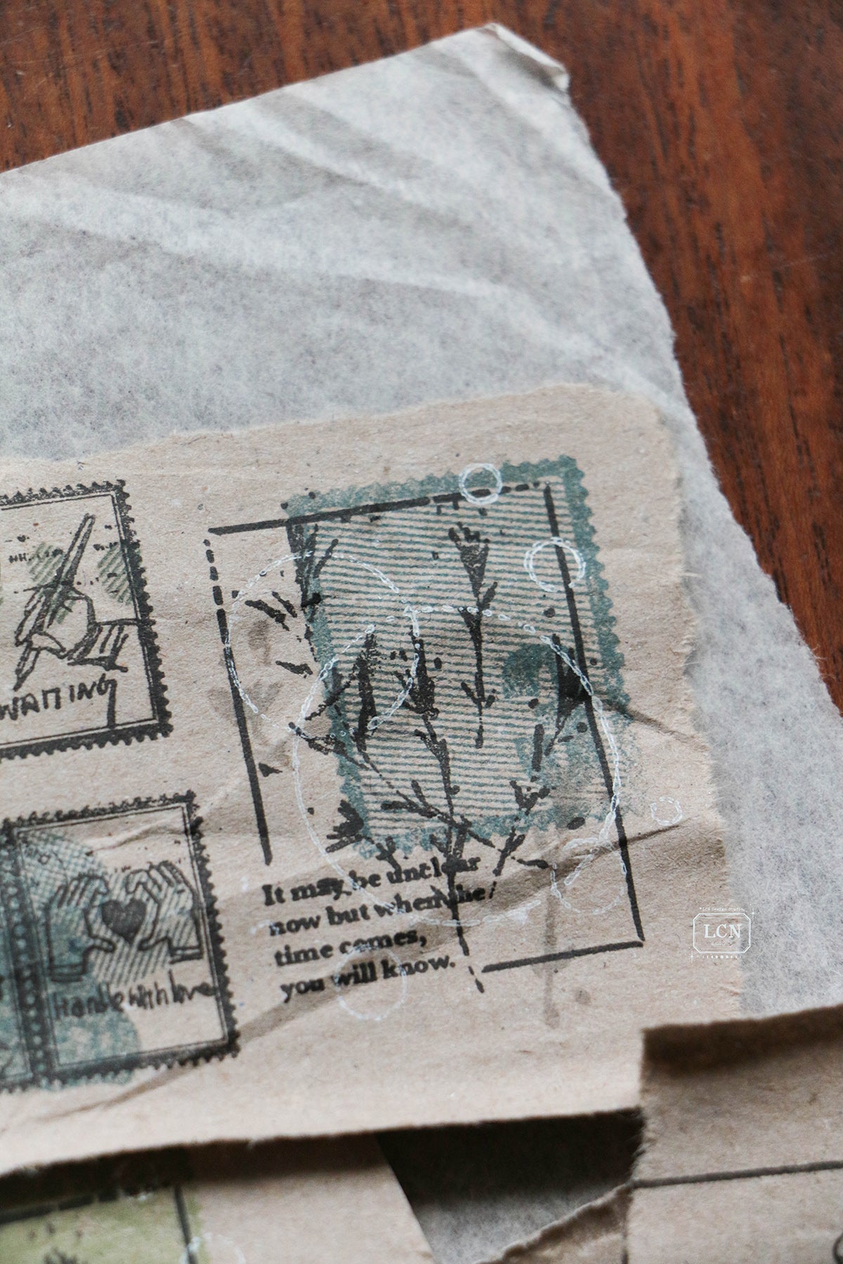 [PRE-ORDER] LCN Rubber Stamp – Wild Flower