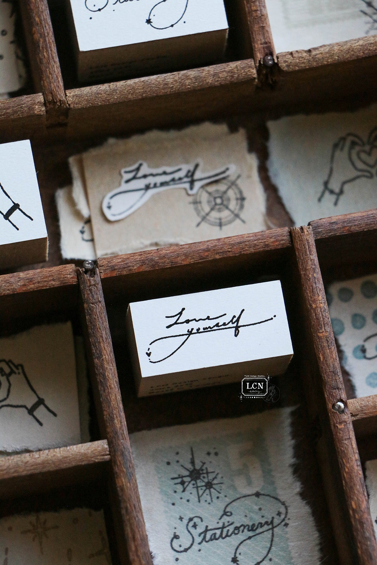 [PRE-ORDER] LCN Rubber Stamp – Love Yourself