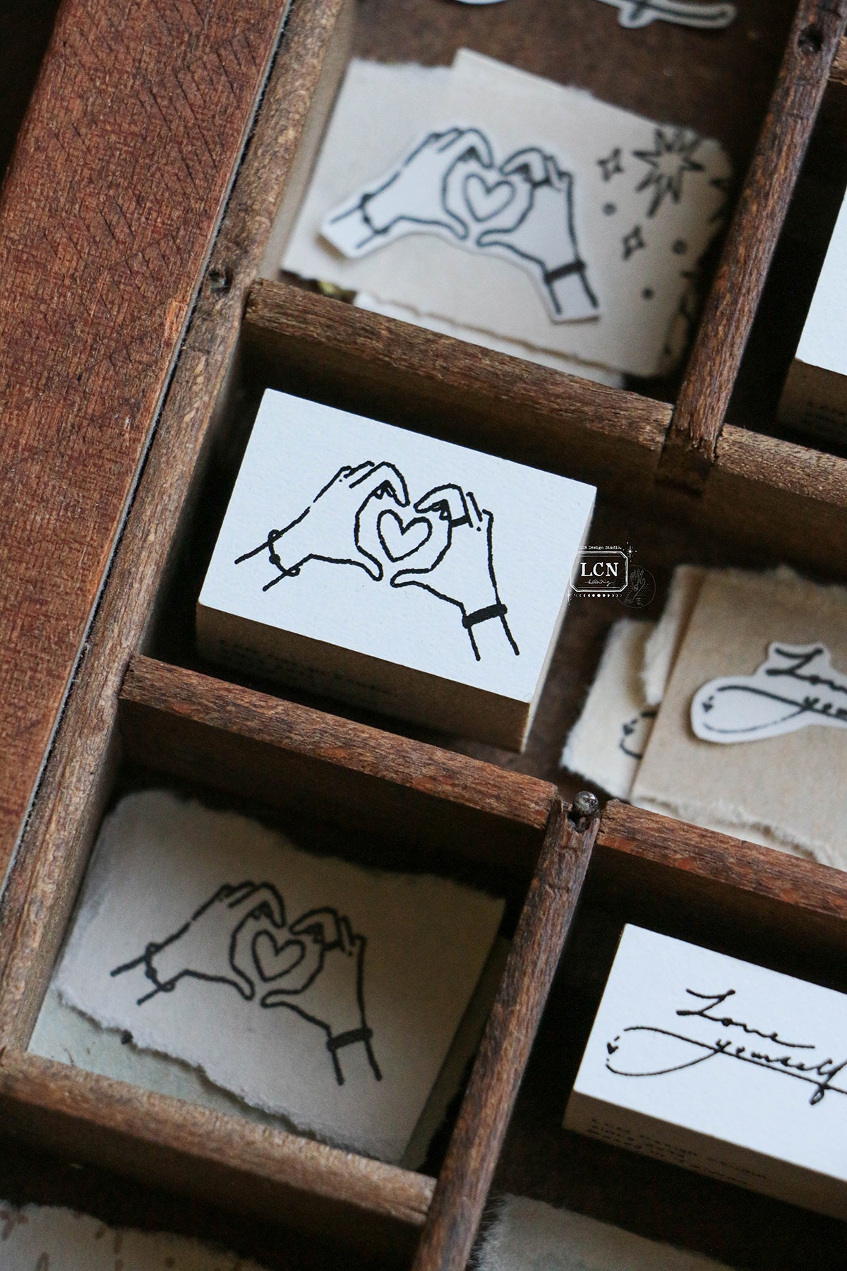[PRE-ORDER] LCN Rubber Stamp – Heart For You