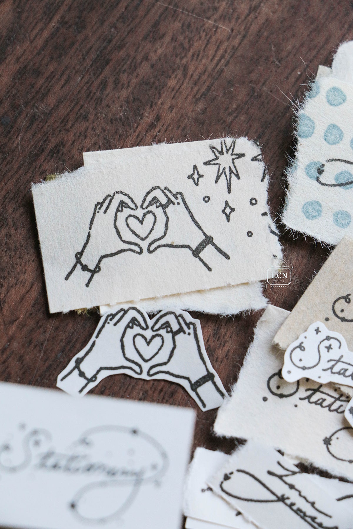 [PRE-ORDER] LCN Rubber Stamp – Heart For You