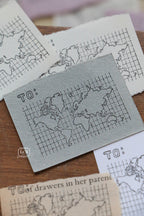 LCN - World Map Stamp