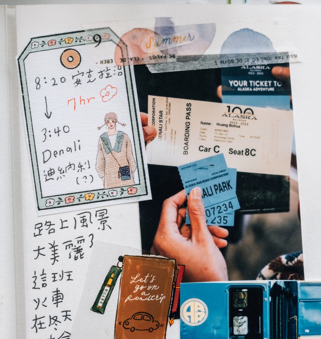 La Dolce Vita - Let's Go on a Road Trip Label Stickers