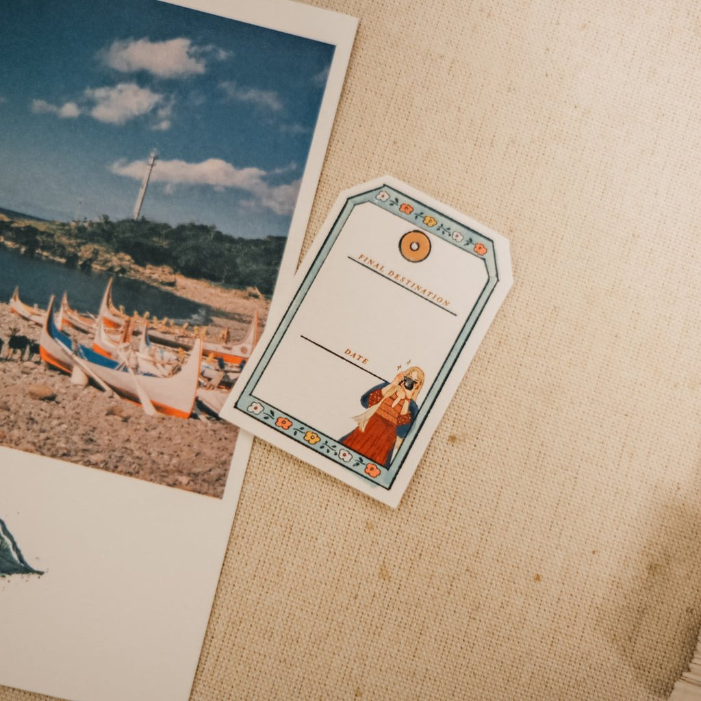 La Dolce Vita - Let's Go on a Road Trip Label Stickers