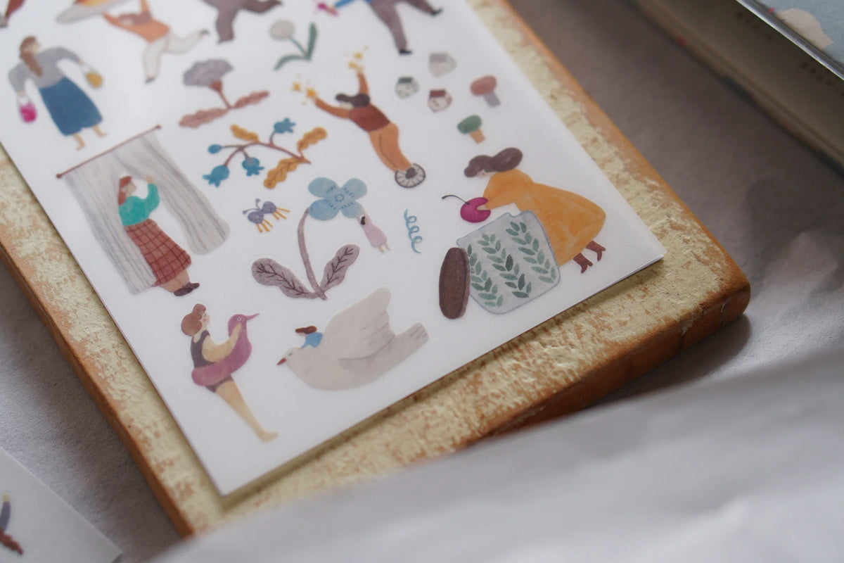 [Pre-Order] IvySnow - A Lovely Day Transfer Stickers