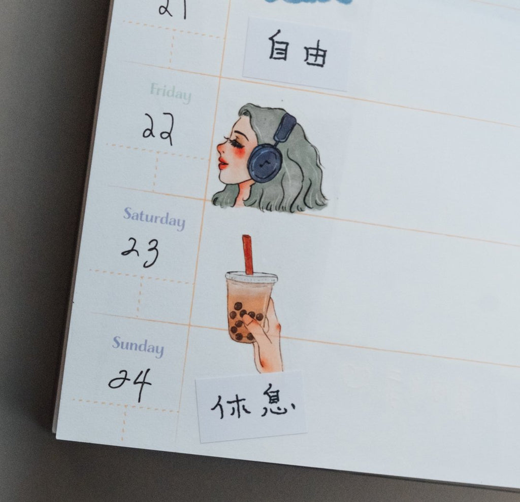 La Dolce Vita - A Slow Journey Transfer Sticker Set