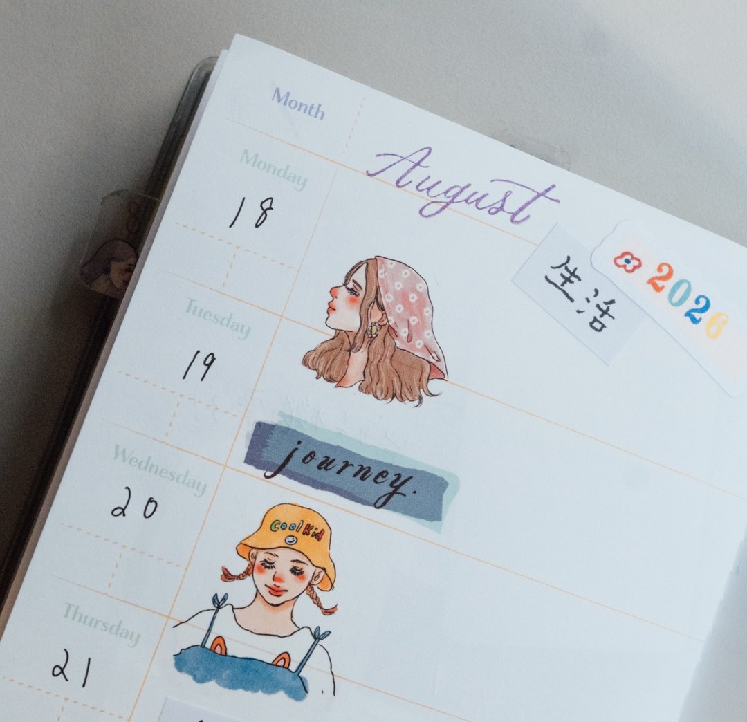La Dolce Vita - A Slow Journey Transfer Sticker Set