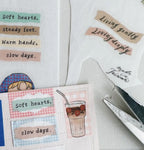 La Dolce Vita - A Slow Journey Transfer Sticker Set