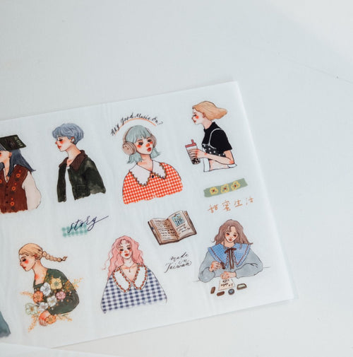 La Dolce Vita - A Slow Journey Transfer Sticker Set