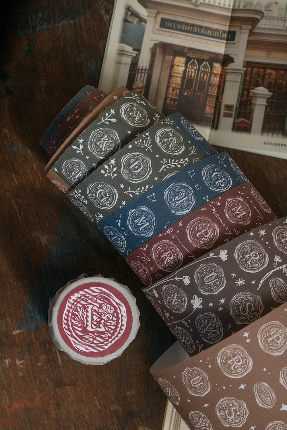 Loi Design - A–Z Wax Seal Sticker Tape