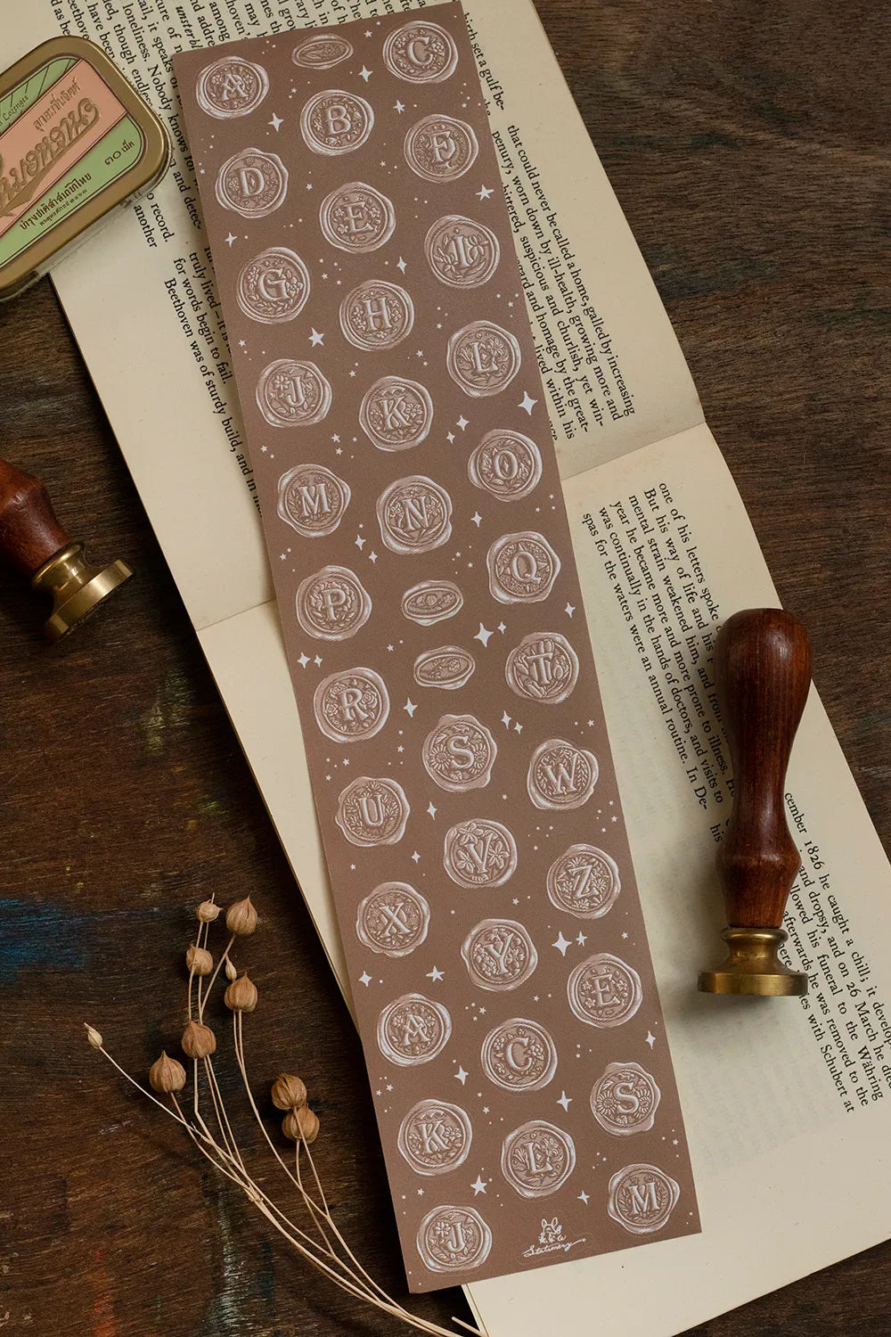 Loi Design - A–Z Wax Seal Sticker Tape