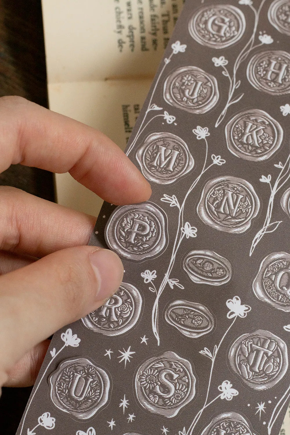 Loi Design - A–Z Wax Seal Sticker Tape