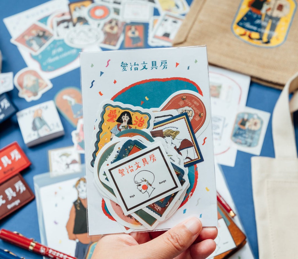 La Dolce Vita - Aiya Bungu 10th Anniversary Sticker Set