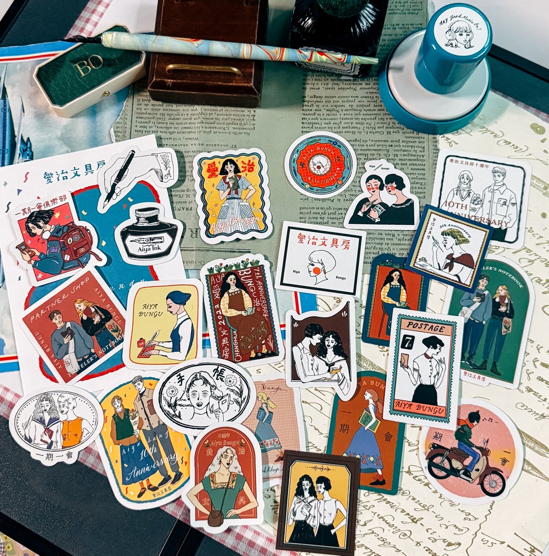 La Dolce Vita - Aiya Bungu 10th Anniversary Sticker Set
