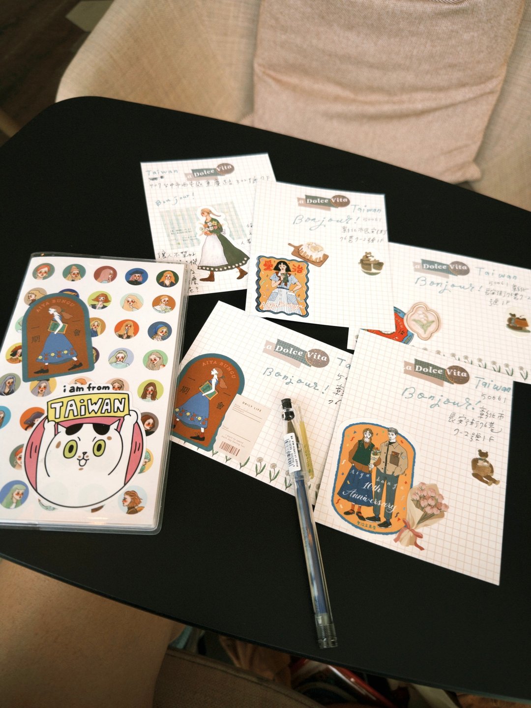 La Dolce Vita - Aiya Bungu 10th Anniversary Sticker Set