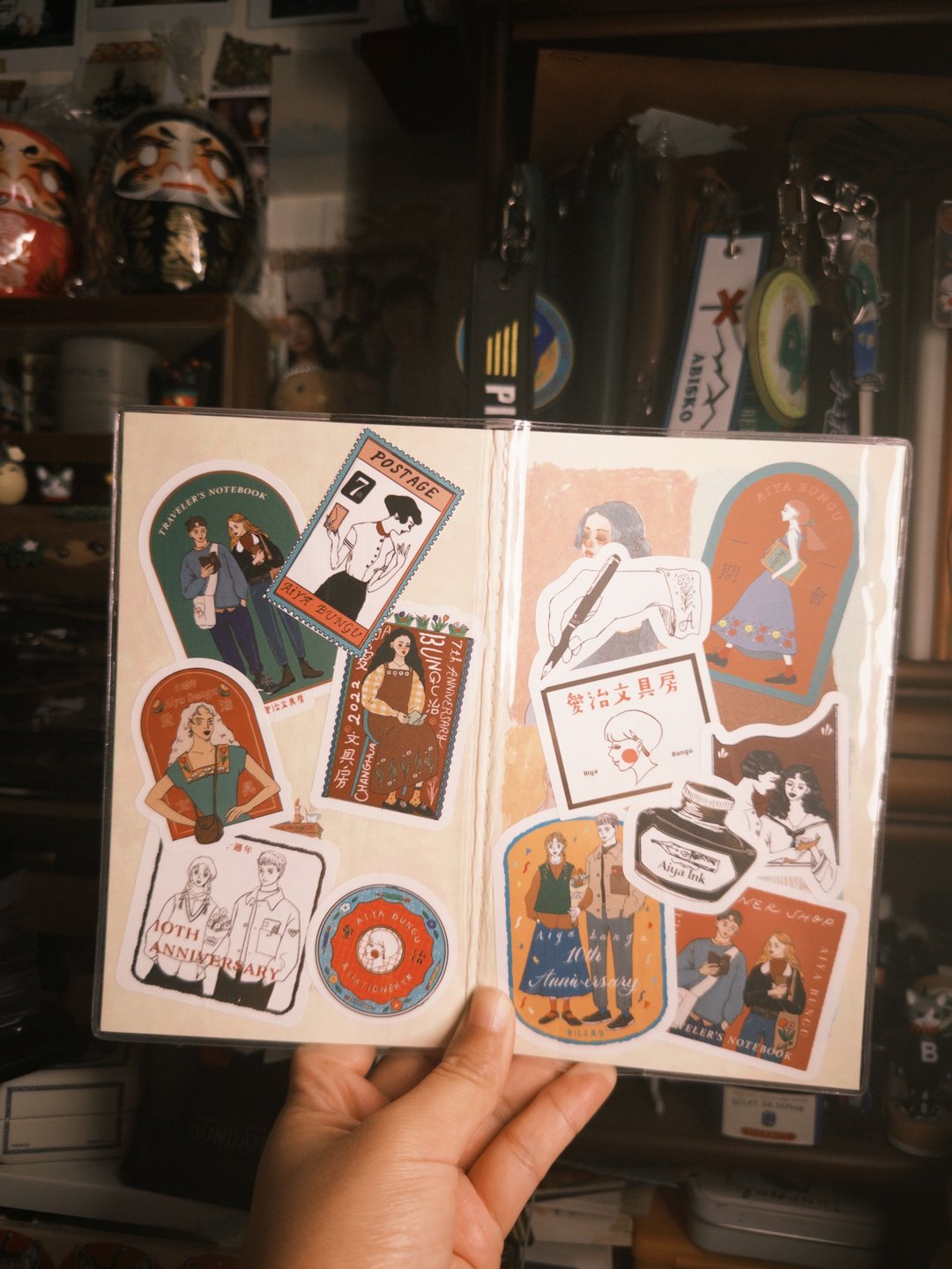 La Dolce Vita - Aiya Bungu 10th Anniversary Sticker Set