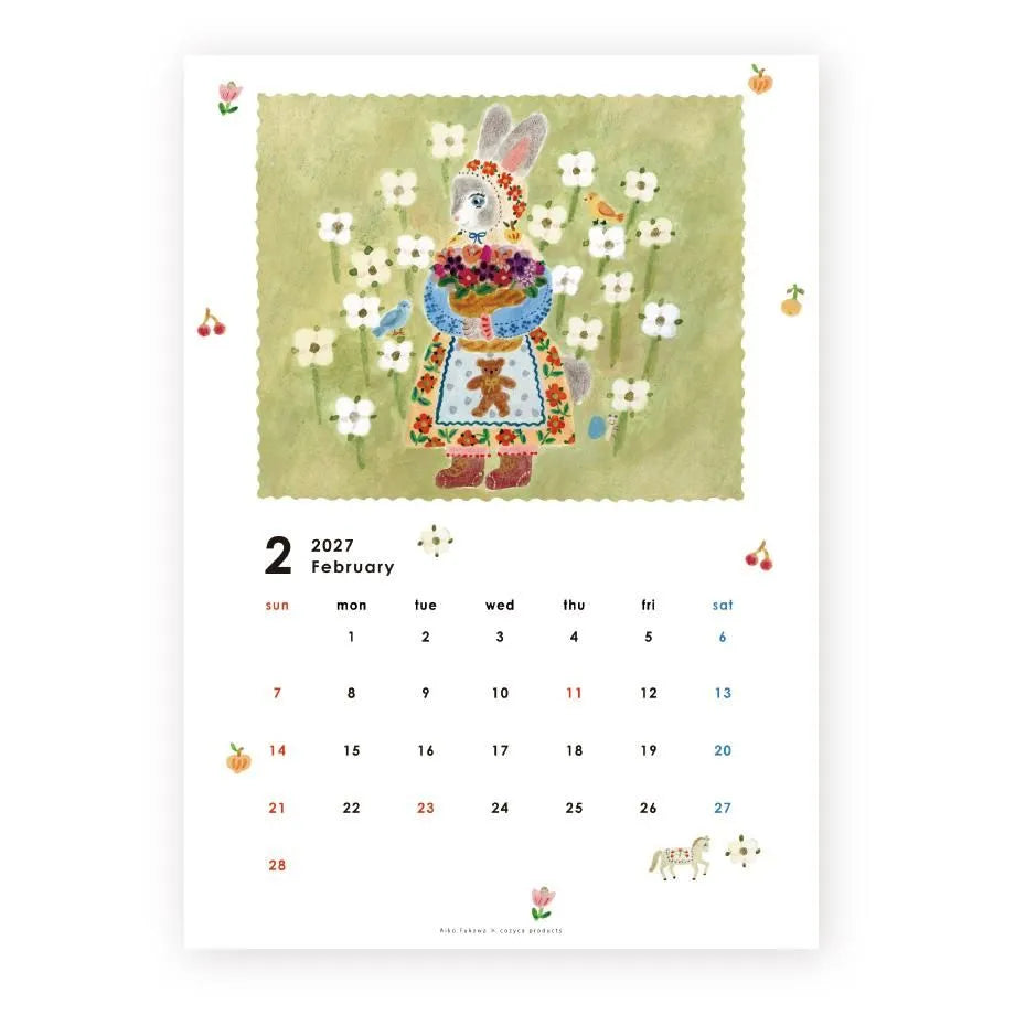 Cozyca - Aiko Fukawa 2027 Calendar