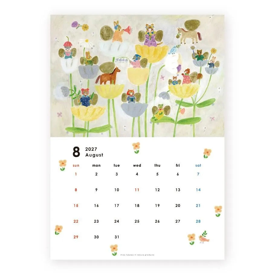 Cozyca - Aiko Fukawa 2027 Calendar