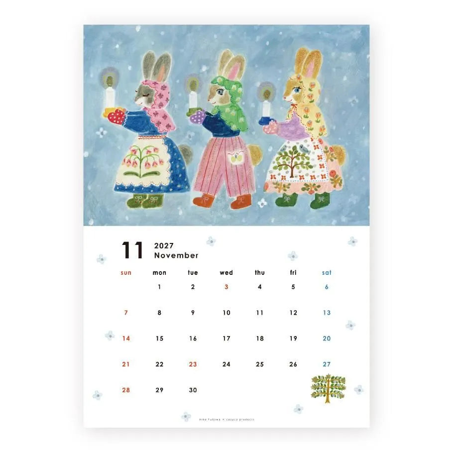 Cozyca - Aiko Fukawa 2027 Calendar