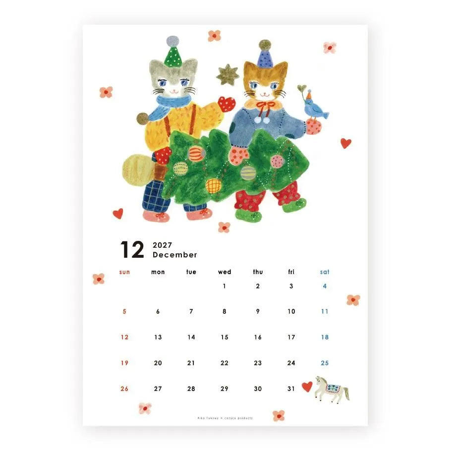 Cozyca - Aiko Fukawa 2027 Calendar
