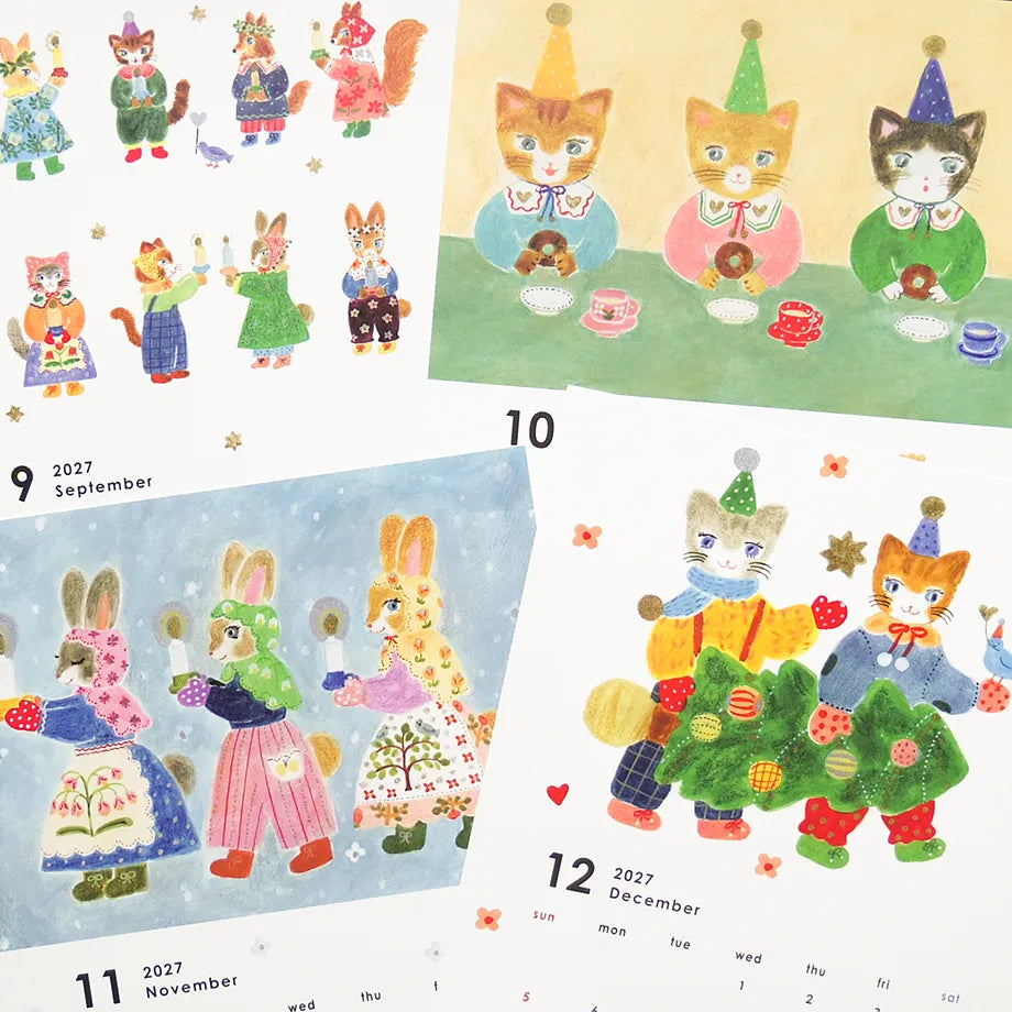 Cozyca - Aiko Fukawa 2027 Calendar