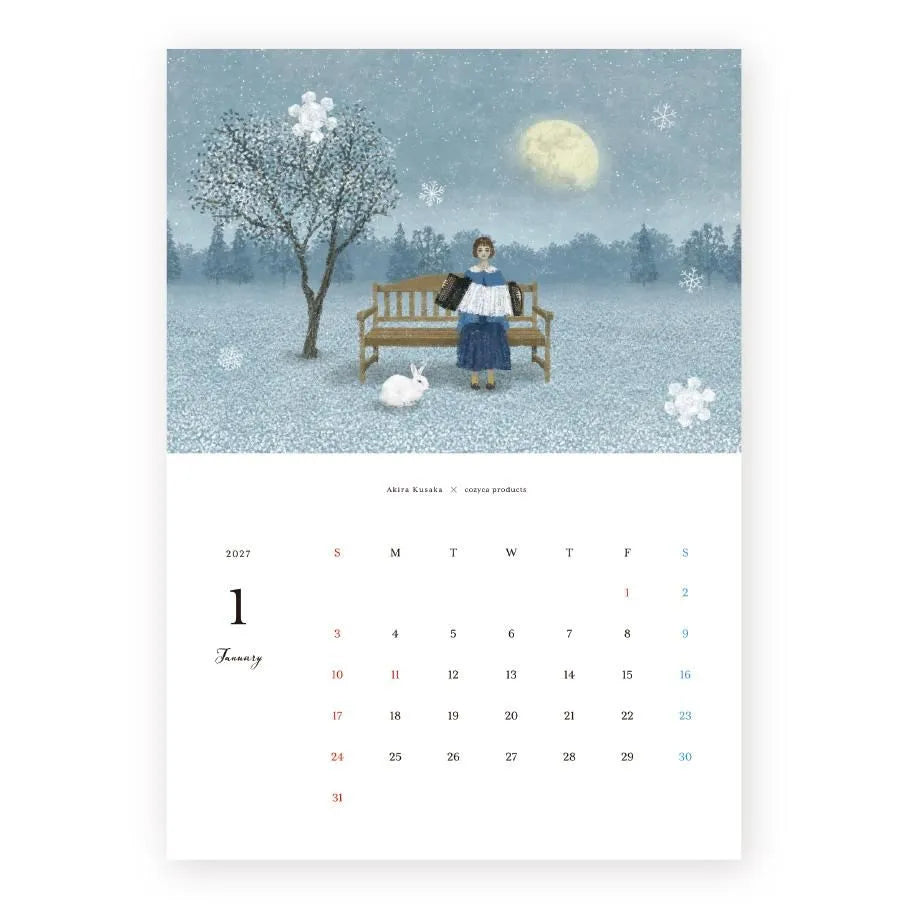 Cozyca - Akira Kusaka 2027 Calendar