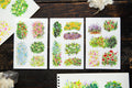 OURS - Bright Bloom Transfer Sticker Sheet