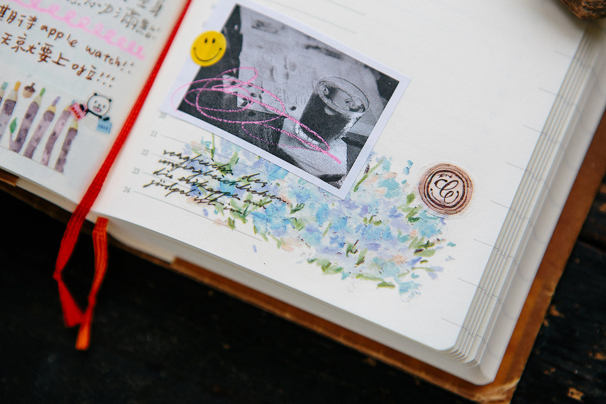 OURS - Bright Bloom Transfer Sticker Sheet