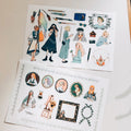 La Dolce Vita - Artistic Girl Transfer Sticker Set