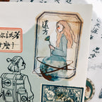La Dolce Vita - Artistic Girl Transfer Sticker Set