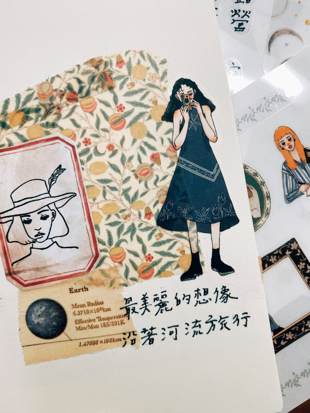 La Dolce Vita - Artistic Girl Transfer Sticker Set