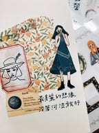 La Dolce Vita - Artistic Girl Transfer Sticker Set