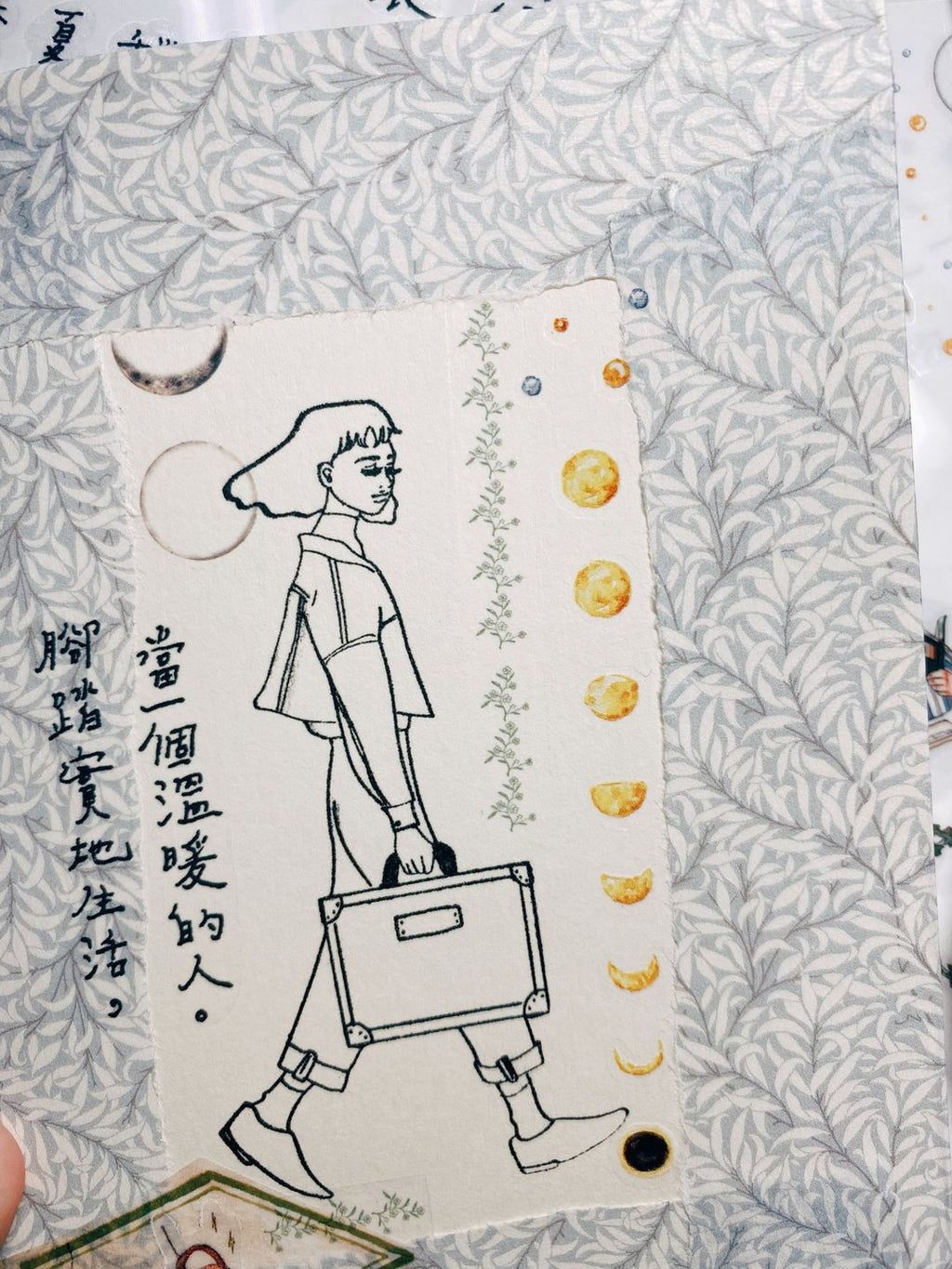 La Dolce Vita - Artistic Girl Transfer Sticker Set