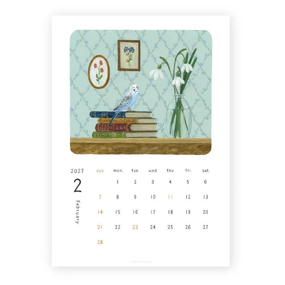 Cozyca - Midori Asano 2027 Calendar