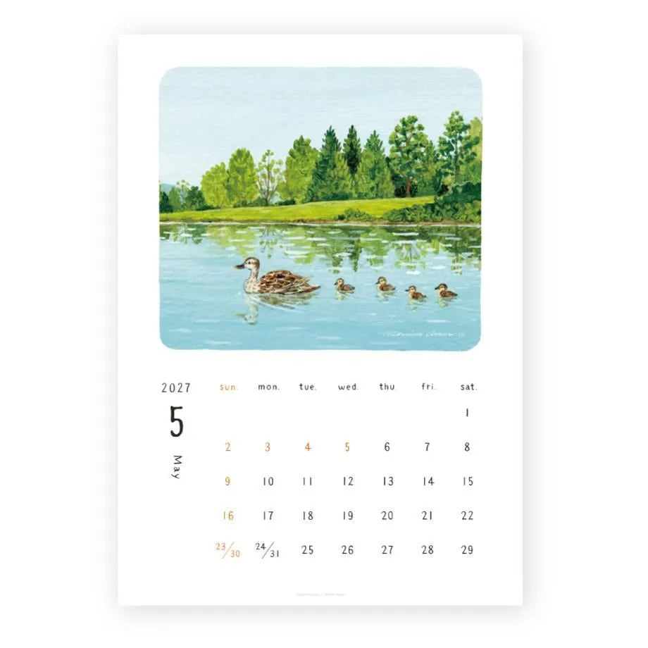 Cozyca - Midori Asano 2027 Calendar