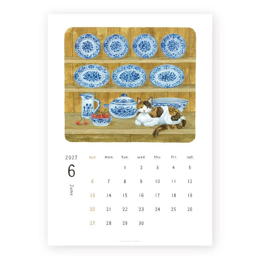 Cozyca - Midori Asano 2027 Calendar